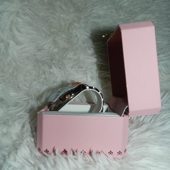 Juicy Couture Logo crystal womens watch Pink  🆕SHIP FAST🆕📦🏃🏻💨🚚 - Picture 9 of 14